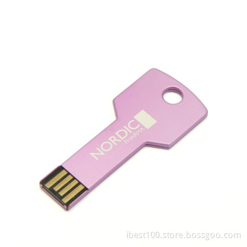 Key Memory Disk, Metal Key USB Pen Drive, OTG USB Flash Drive